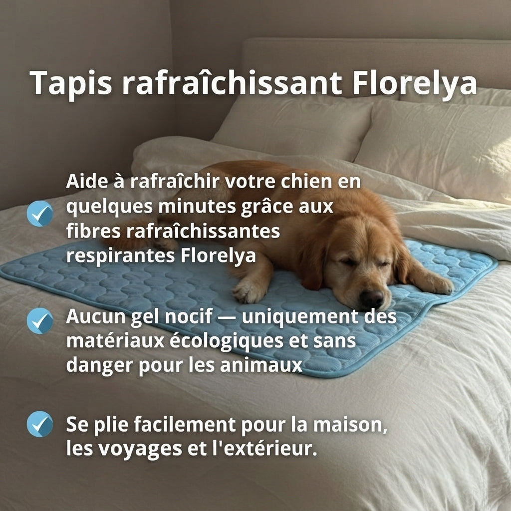 Tapis rafraîchissant pour chien Florelya™
