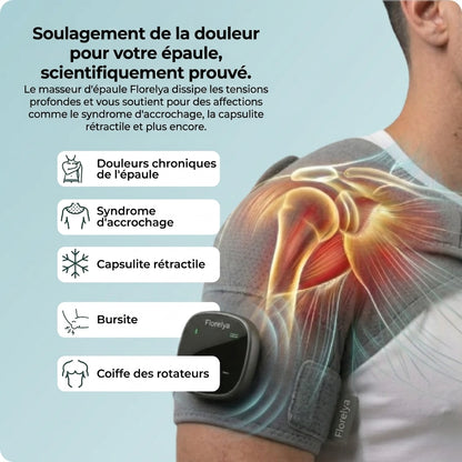 Florelya Masseur d'épaule 3-en-1