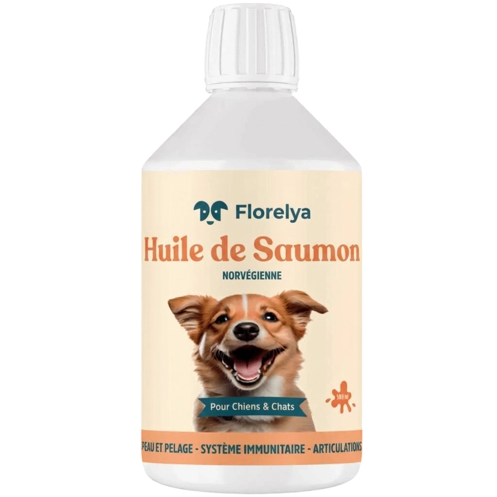 Huile de saumon pour Chien