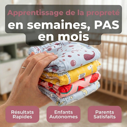 Sous-vêtements d’apprentissage de la propreté
