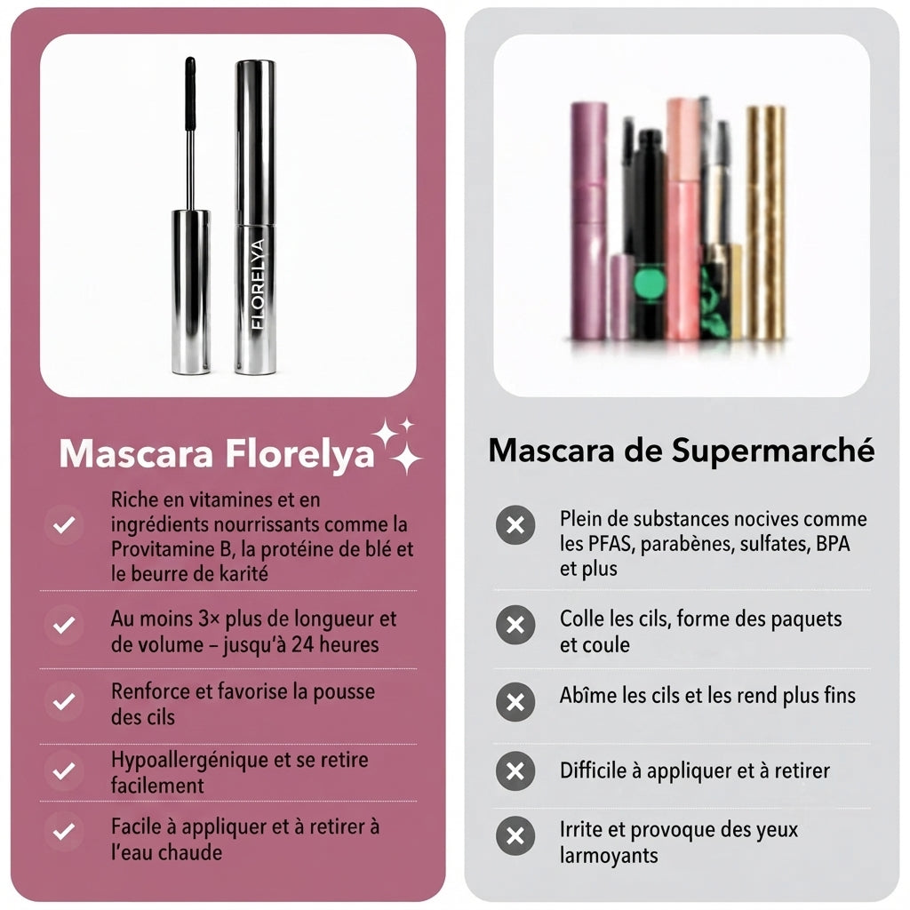 Florelya - Le mascara spécialement conçu pour les cils matures