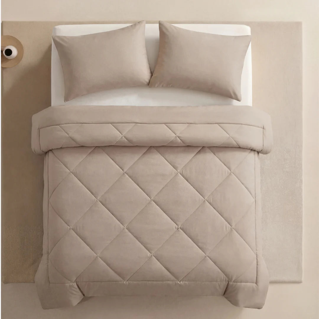 Couette 2-en-1 Florelya™ – Séchage rapide, sans housse de couette