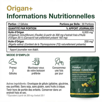 Origan+ - Digestion & Immunité au Quotidien