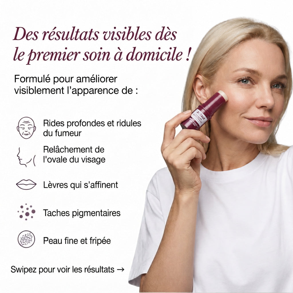 Stick Anti-Âge au Calcium & Collagène