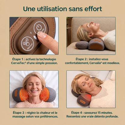 Cervalia® – appareil de massage cervical 3-en-1