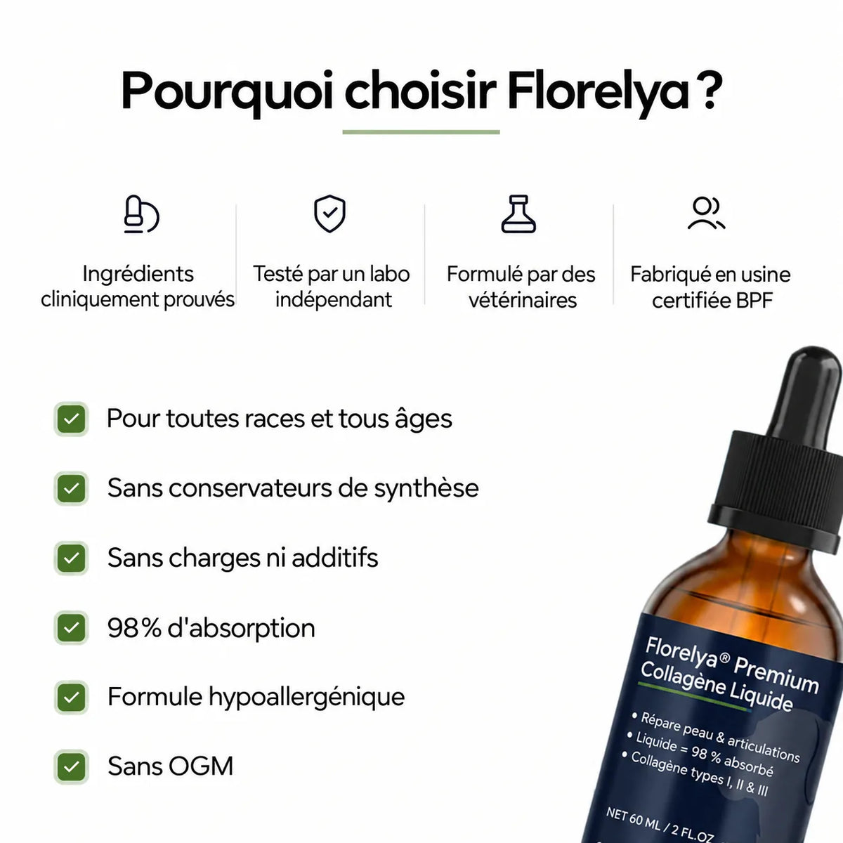 Collagène Liquide Premium Florelya
