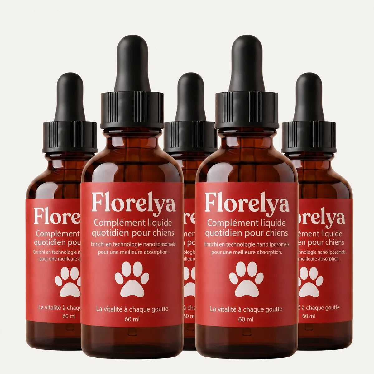 Gouttes NAD+ Florelya, 5 flacons