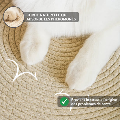 Corde naturelle qui absorbe les phéromones du chat