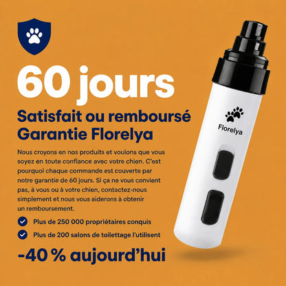 Garantie Florelya satisfait ou remboursé 60 jours