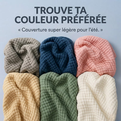Couverture en mousseline douce